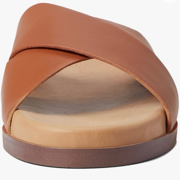 Madewell NEW The Louisa Crisscross Slide SIZE 9.5 - Picture 3 of 10